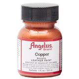 Angelus Acrylic Leather Paint For Purse Leather Vinyl 1 Oz All 80 Colors