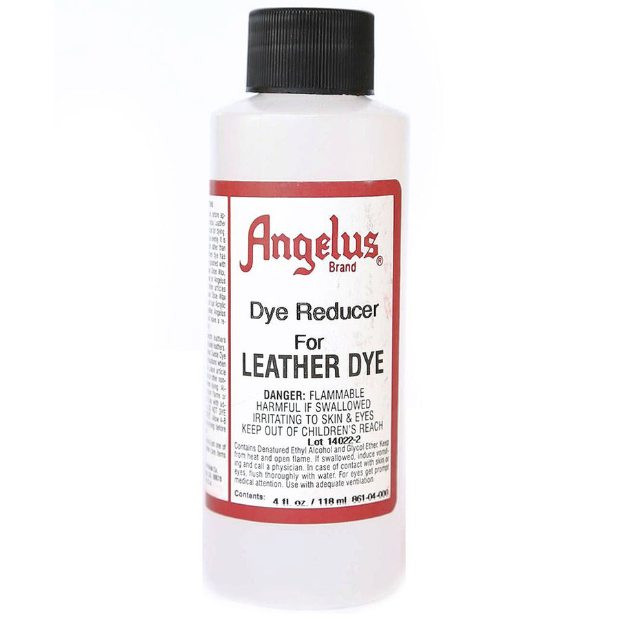 Angelus leather dye reducer, 4 fluid ounces - Uhorse