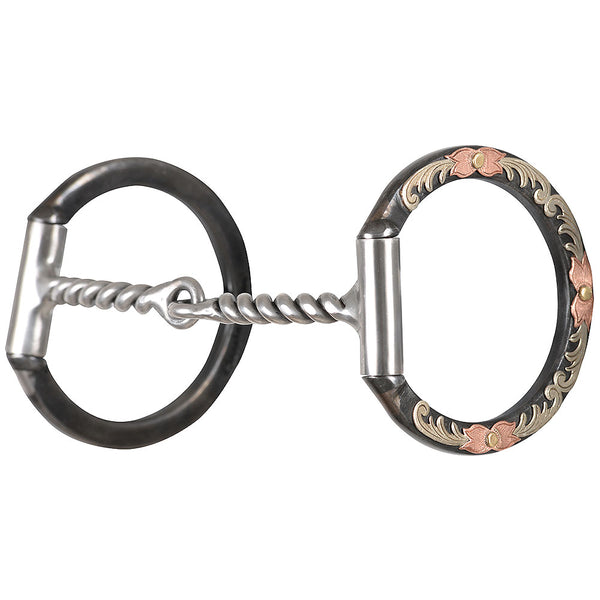 Classic Equine Tool Box H. Bit Single Joint Twisted Wire Snaffle D by Hilason – Cowboy and equestrian accessories
