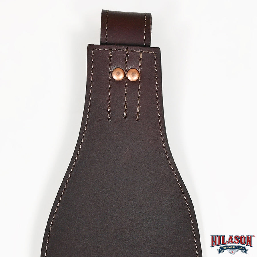 Hilason Leather Youth Saddle Replacement Fender Pair With Hobble Strap