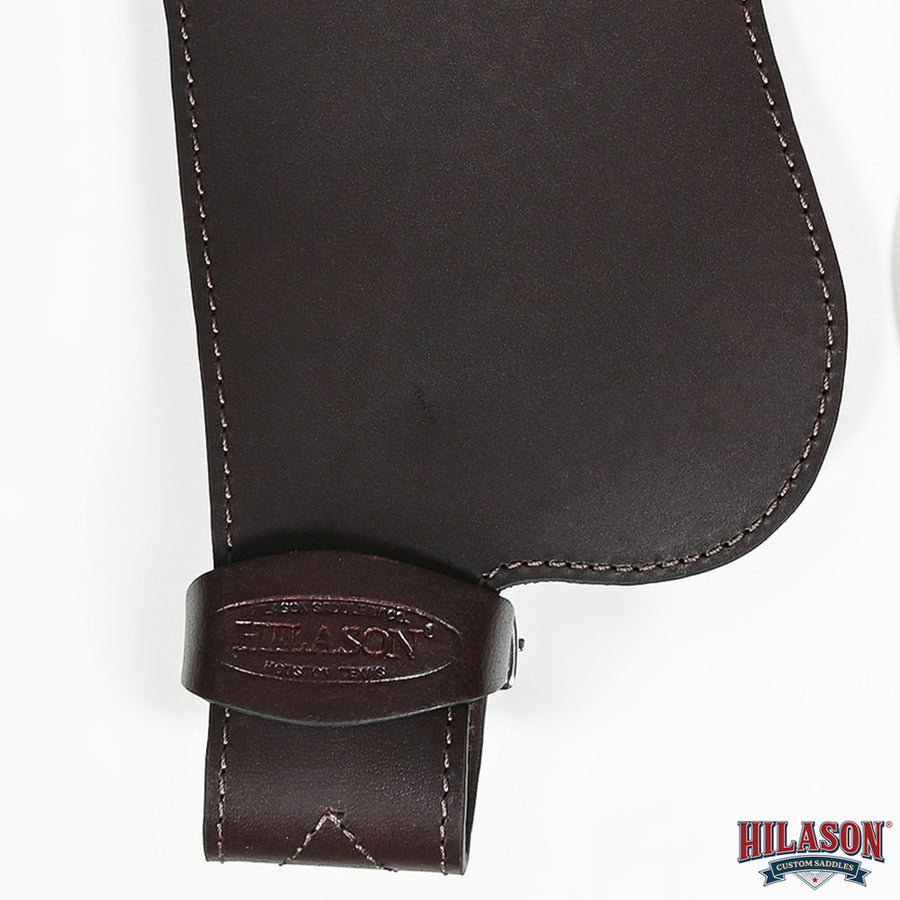 Hilason Leather Youth Saddle Replacement Fender Pair With Hobble Strap