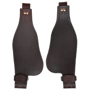 Hilason Leather Youth Saddle Replacement Fender Pair With Hobble Strap