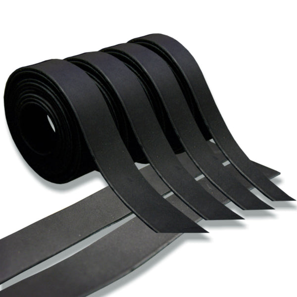 36 In Hilason Genuine Leather Flat Strap Strips for DIY Arts and Craft Projects Jewelry Tooling Home Decor Black - Uhorse