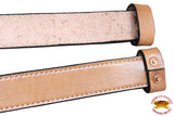 Western Horse Hilason Saddle Pair Flank Off Billet Leather Cinch Strap