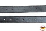 W. H. Hilason Saddle Pair Flank Off Billet Leather Cinch Strap –