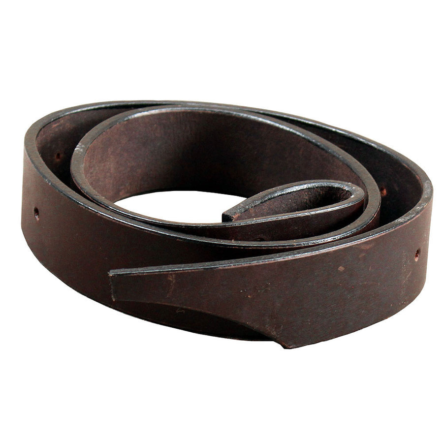 Western Horse SaddleA Latigo Leather Horse Cinch Strap Billet - Uhorse