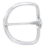 HILASON Heavy-Duty 3" Stainless Steel (SS) Flat Cinch Buckle - 8MM Stock, Western Saddlery Hardware