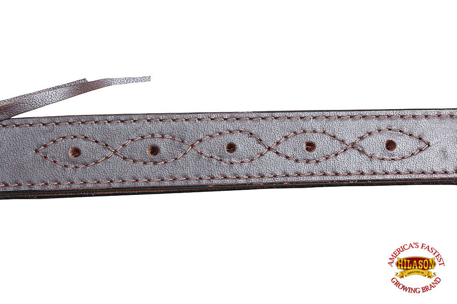 HILASON Horse Tack Western Saddle Strong Leather Tie Cinch Strap | for Horses Straps
