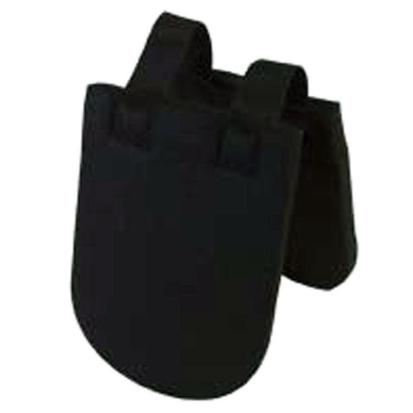 Black nylon saddlebags with handles - Uhorse