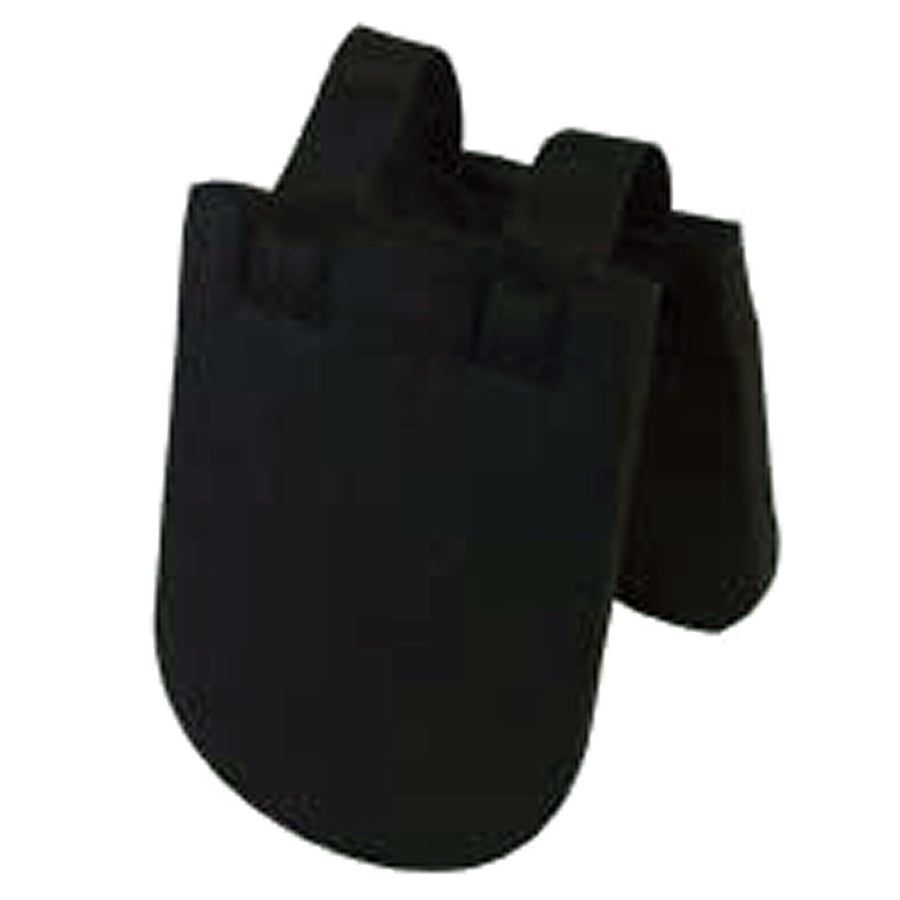 Black nylon saddlebags with handles - Uhorse