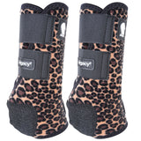 Medium Classic Equine Lightweight Legacy2 Front Sports H. Boots Pair by Hilason – Cowboy and equestrian accessories