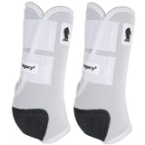 Classic Equine Lightweight Legacy2 Front Sports Boots Pair White