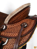 Western Horse Saddle American Leather Wade Ranch Roping Brown Hilason