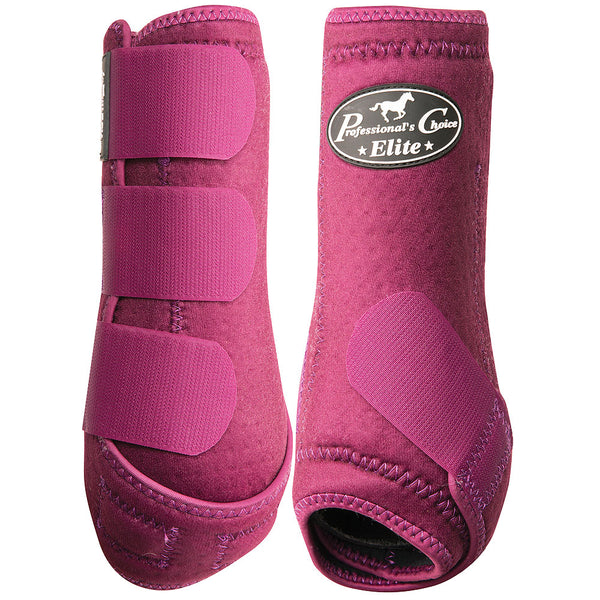 Sml Professional Choice Ventech Elite Horse Sports Medicine Boots Wine - Uhorse