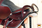 Hilason Custom Designed Rare Western Trick Riding Saddle Mahogany