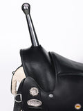 Hilason Custom Designed Rare Western Trick Riding Saddle Balck