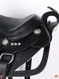 Hilason Custom Designed Rare Western Trick Riding Saddle Balck