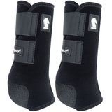 Classic Equine Legacy2 Horse Front Hind Sports Boots 4 Pack Blue