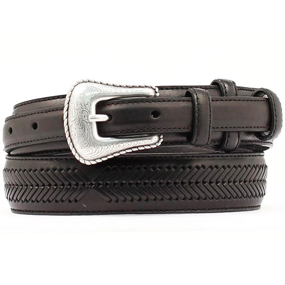 Classic Western Leather Ranger Belt