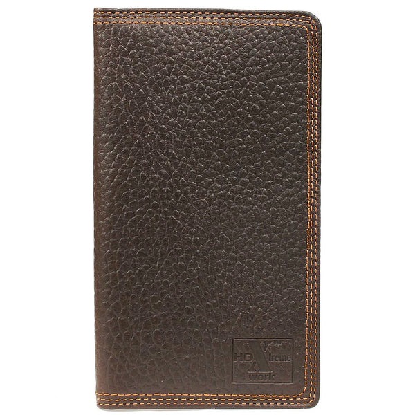 Hd Xtreme Triple Stitching Nylon Interior Multiple Slots Brown Wallet - Hilason