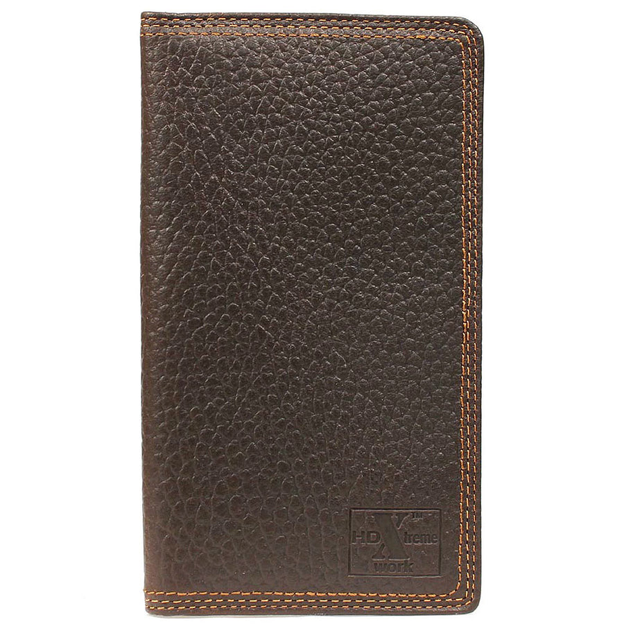 Hd Xtreme Triple Stitching Nylon Interior Multiple Slots Brown Wallet - Hilason