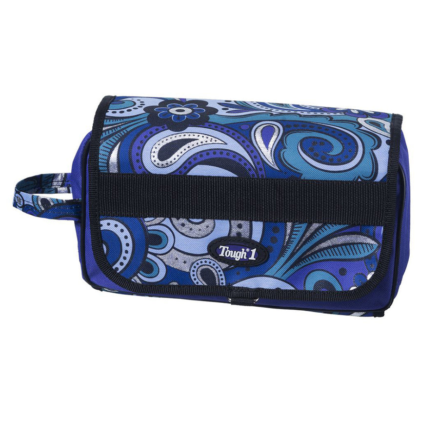 Tough-1 Large Roll-Up Hanging Travel Organizer Case with 3 Zippered Compartments & Hook