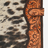 American Darling Portfolio Bag Hand Tooled Crocodile Embossed Genuine Leather Western Women | Student for Sketches