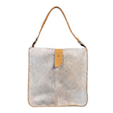 American Darling Western CrossBody Bag Genuine Leather Hand-Tooled Floral Design Purse