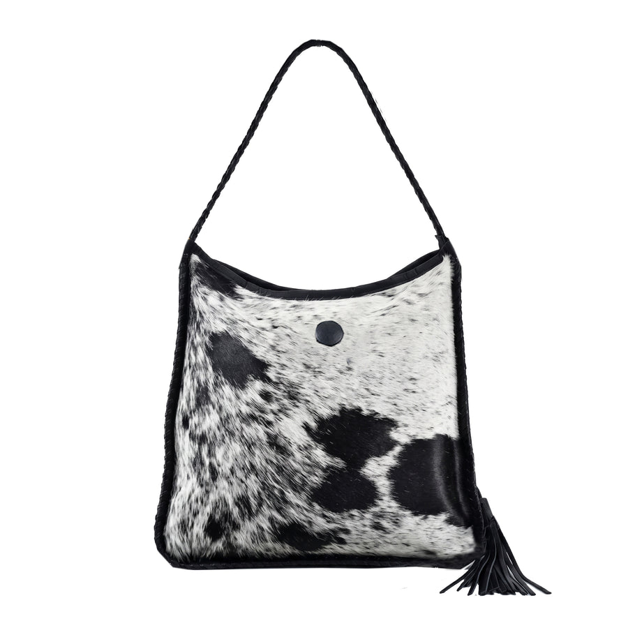 American Darling Hair-On Cowhide Crossbody Bag | Western Fringe Purse - Uhorse