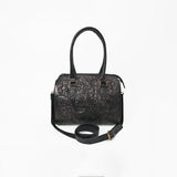 American Darling Western Travel Duffel Bag Handcrafted from Hand-Tooled Genuine Leather | Floral Carved & Vegetable Tanned Leather