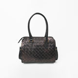 American Darling Western Travel Duffel Bag Handcrafted from Hand-Tooled Genuine Leather | Floral Carved & Vegetable Tanned Leather