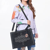American Darling Tote Genuine Suede Leather Women Bag Western Handbag Purse | Travel Bags College Casual