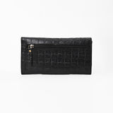 American Darling Wallet Crocodile Embossed Genuine Leather Women Bag Western Handbag Purse| Tote | Travel Bags |College