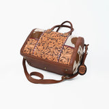 American Darling Women's Western Tooled Leather Speedy Handbag