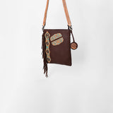 American Darling Hand Tooled Leather Chaps Bag - Uhorse