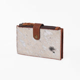 American Darling Handcrafted Leather Card-Holder with Authentic Hair-On Cowhide - Uhorse