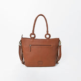 American Darling Hand-Tooled Leather Crossbody Bag for Women, Cowhide Hair-on Shoulder Purse
