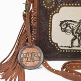 American Darling Hair On Cowhide Rodeo Crossbody Purse