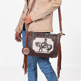 American Darling Hair On Cowhide Rodeo Crossbody Purse