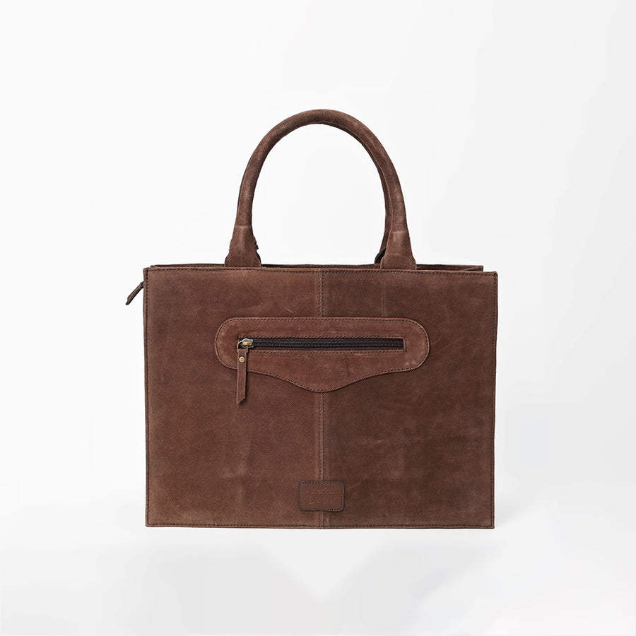 American Darling Western Horse Cactus Leather Tote Bag