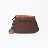 American Darling Western Tooled Fringe Shoulder Purse