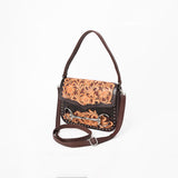 American Darling Western Embossed Leather Crossbody Bag w/ Horse Bit