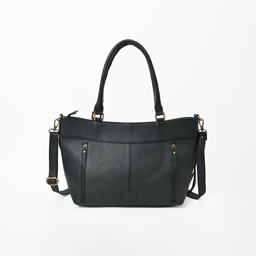 American Darling Western Cowhide Fringe Shoulder Tote Handbag