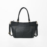 American Darling Western Cowhide Fringe Shoulder Tote Handbag