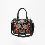 American Darling Patent Leather Western Barrel Handbag