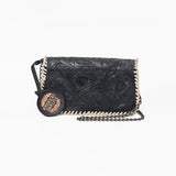 American Darling Western Floral Leather Evening Clutch
