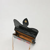 American Darling Women's Genuine Leather Hair-On Cowhide Fringe Shoulder Crossbody Handbag