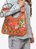 American Darling Western Hobo Bag Embroidered Floral Purse