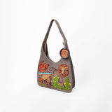 American Darling Western Hobo Bag Embroidered Floral Purse