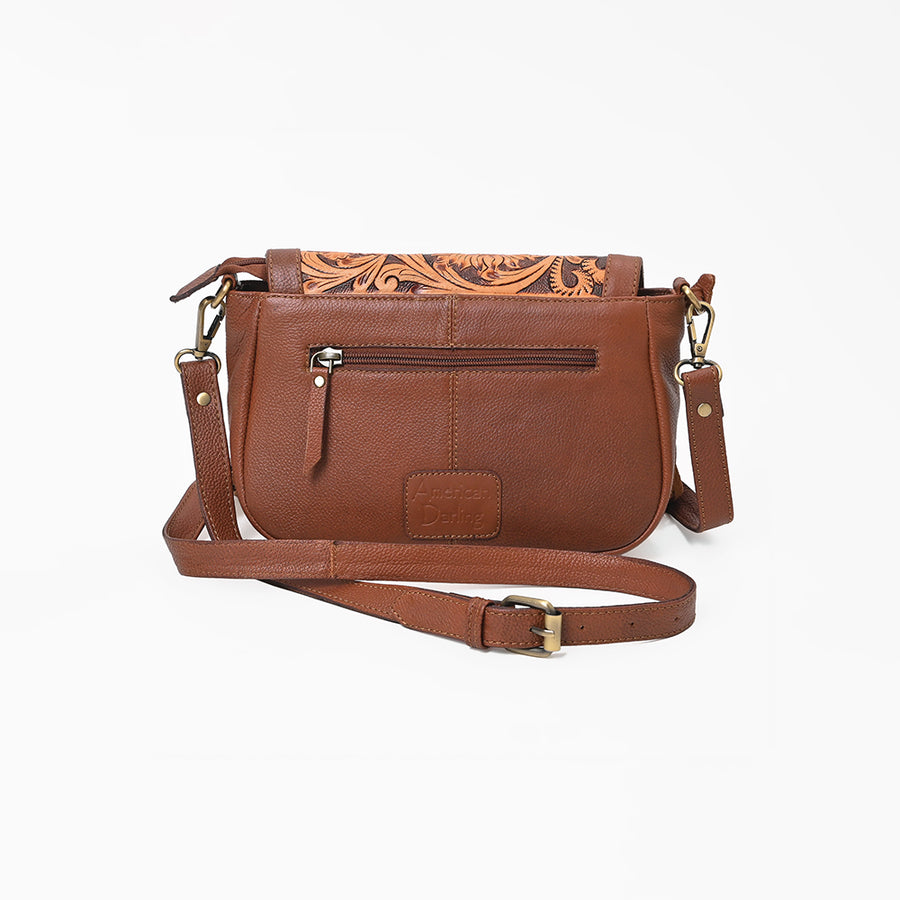 American Darling Floral Western Leather Shoulder Purse